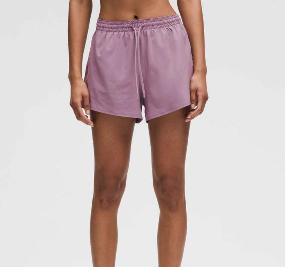 Lululemon Pace Rival High-Rise Short 3" Lavender Lux Size 8